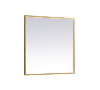 Pier LED Mirror in Brass (173|MRE63030BR)