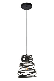 Sybil One Light Pendant in Matte Black (173|LDPD3011)
