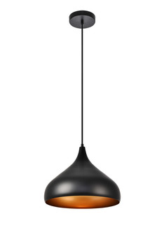 Circa One Light Pendant in Black (173|LDPD2046)