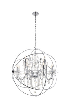 Cordelia 12 Light Pendant in Chrome (173|LD8801D43C)