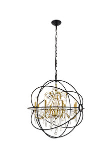 Cordelia Eight Light Pendant in black (173|LD8801D32GB)