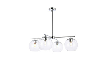Opus Four Light Pendant in Chrome and Clear (173|LD2331C)