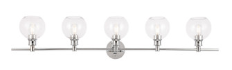 Collier Five Light Wall Sconce in Chrome (173|LD2326C)