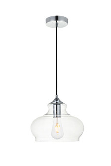 DESTRY One Light Pendant in Chrome and Clear (173|LD2246C)