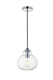 DESTRY One Light Pendant in Chrome and Clear (173|LD2245C)