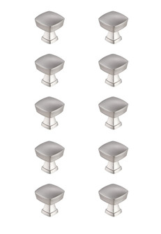 Irvin Knob Multipack (Set of 10) in Brushed Nickel (173|KB2022-NK-10PK)