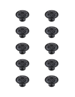 Corio Knob Multipack (Set of 10) in Matte Black (173|KB2011-MB-10PK)