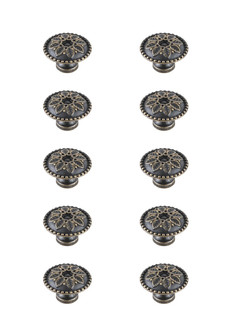Corio Knob Multipack (Set of 10) in Antique Bronze (173|KB2011-AB-10PK)