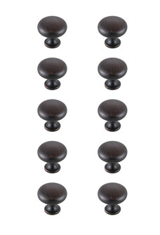 Cadon Knob Multipack (Set of 10) in Oil-rubbed Bronze (173|KB2002-ORB-10PK)