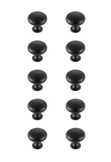 Cadon Knob Multipack (Set of 10) in Matte Black (173|KB2002-MB-10PK)