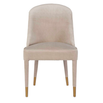 Brie Armless Chair Set Of 2 in Brushed Brass (52|23593-2)