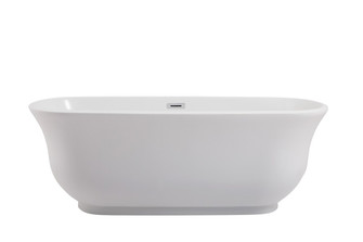 Coralie Bathtub in glossy white (173|BT10267GW)