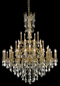 Rosalia 45 Light Chandelier in French Gold (173|9245G54FG-GT/RC)