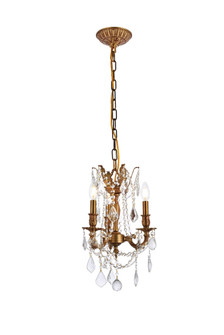 Rosalia Three Light Pendant in French Gold (173|9203D13FG/RC)