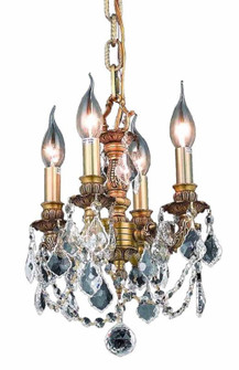 Lillie Four Light Pendant in French Gold (173|9104D10FG/RC)