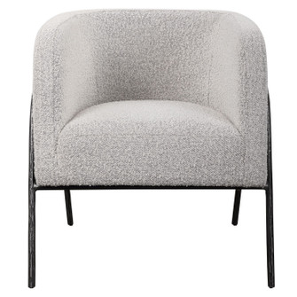 Jacobsen Accent Chair in Aged Black Iron (52|23571)