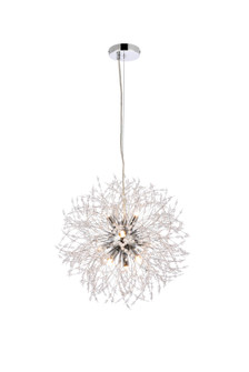 Solace Nine Light Pendant in Chrome (173|3507D18C)