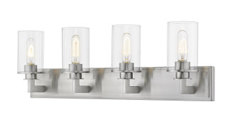 Savannah Four Light Vanity in Brushed Nickel (224|462-4V-BN)