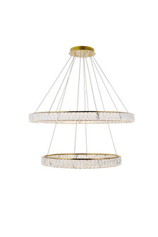 Monroe LED Chandelier in Gold (173|3503D42G)