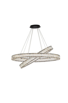 Monroe LED Pendant in Black (173|3503D40BK)