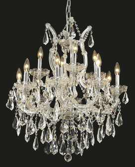 Maria Theresa 13 Light Chandelier in Chrome (173|2801D27C/RC)