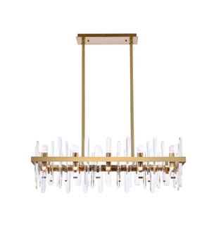 Serena 20 Light Chandelier in satin gold (173|2200G36SG)