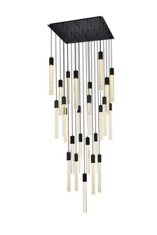 Weston 25 Light Pendant in Black (173|2066G36BK)