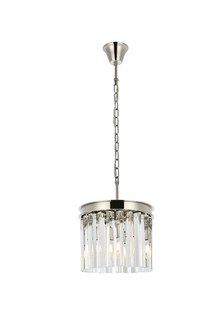 Sydney Three Light Pendant in Polished nickel (173|1208D12PN/RC)