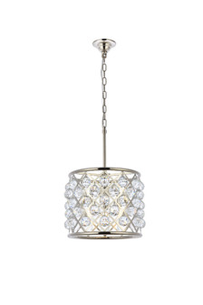 Madison Four Light Pendant in Polished nickel (173|1206D14PN/RC)