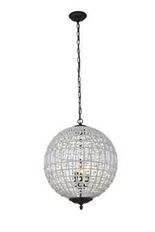 Olivia Three Light Pendant in Dark Bronze (173|1205D18DB/RC)