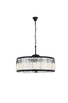 Chelsea Ten Light Chandelier in Matte Black (173|1203D35MB/RC)