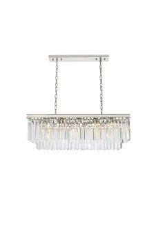 Sydney 12 Light Chandelier in Polished nickel (173|1202D40PN/RC)