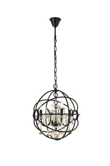 Geneva Four Light Pendant in Dark Bronze (173|1130D17DB-GT/RC)