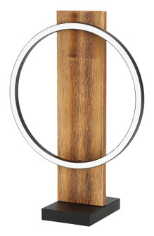 Boyal LED Table Lamp in Brushed Pine Wood (217|99457A)