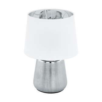 Manalba 1 One Light Table Lamp in Silver (217|99329A)