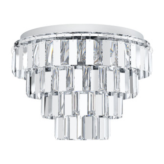 Erseka Seven Light Chandelier in Chrome (217|99093A)