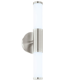 Palmera 1 LED Vanity Light in Satin Nickel (217|95144A)