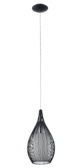 Razoni One Light Pendant in Black (217|92252A)