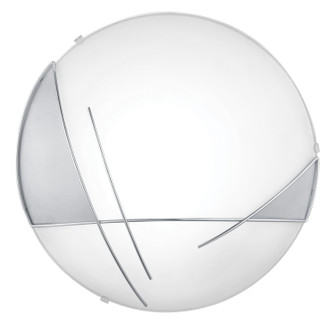 Raya One Light Ceiling Mount in Chrome & Satin (217|89758A)
