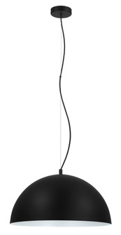 Rafaelino One Light Pendant in Black, White (217|204324A)