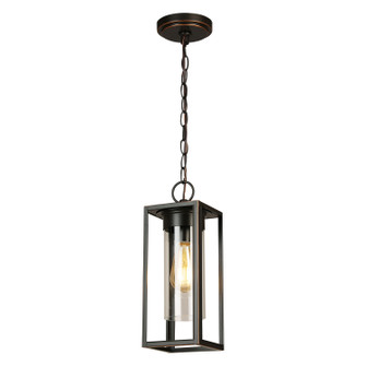Walker Hill One Light Outdoor Pendant in Oil Rubbed Bronze (217|203663A)