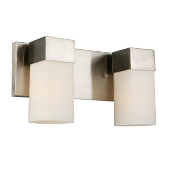 Ciara Springs Two Light Bath Vanity in Brushed Nickel (217|202862A)