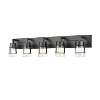 Lake Of The Woods Five Light Vanity in Graphite With Clear Glass (214|DVP44455GR-CL)