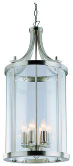 Niagara Three Light Foyer Pendant in Satin Nickel (214|DVP4411SN)