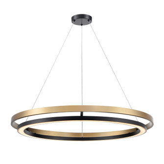 Cybele Cct LED Pendant in Brass And Satin Nickel (214|DVP40849EB+BR-CCT)