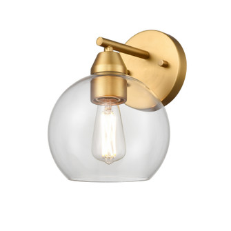 Andromeda One Light Wall Sconce in Brass With Clear Glass (214|DVP34701BR-CL)