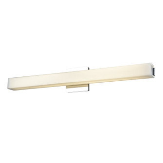 Venture Cct LED Vanity in Chrome With Half Opal Glass (214|DVP33894CH-OP)