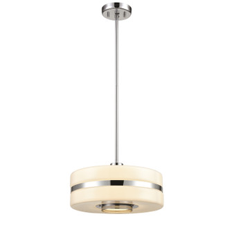 Orchestra One Light Pendant in Chrome With True Opal Glass (214|DVP31610CH-TO)