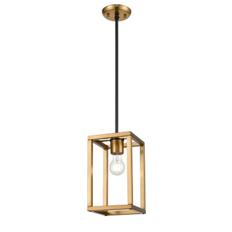 Sambre One Light Mini-Pendant in Multiple Finishes And Brass And Graphite (214|DVP28121MF+BR+GR)