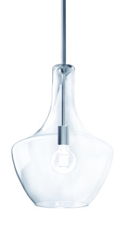 St. Julian One Light Pendant in Chrome With Clear Glass (214|DVP25810CH-CL)